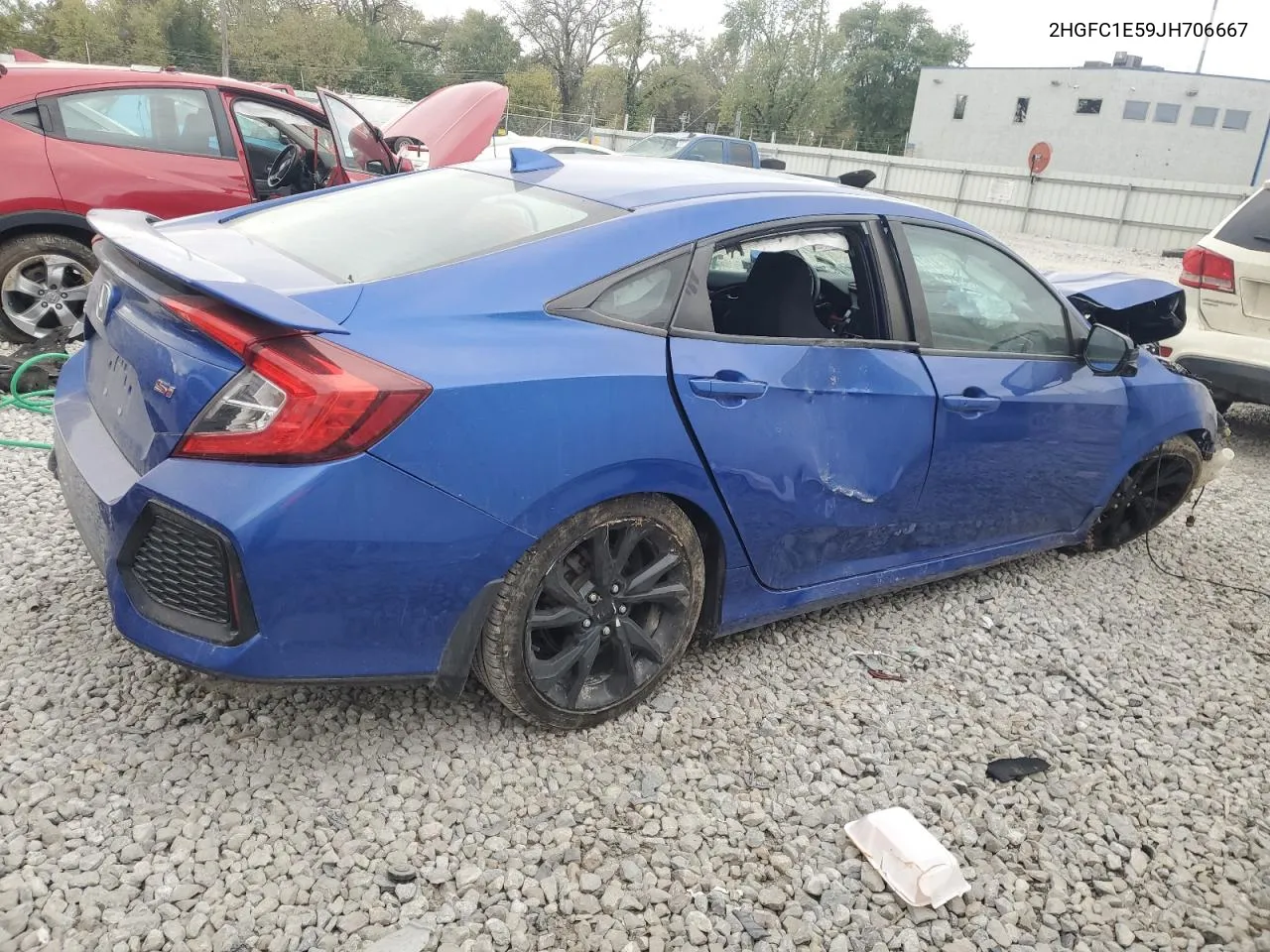 2HGFC1E59JH706667 2018 Honda Civic Si