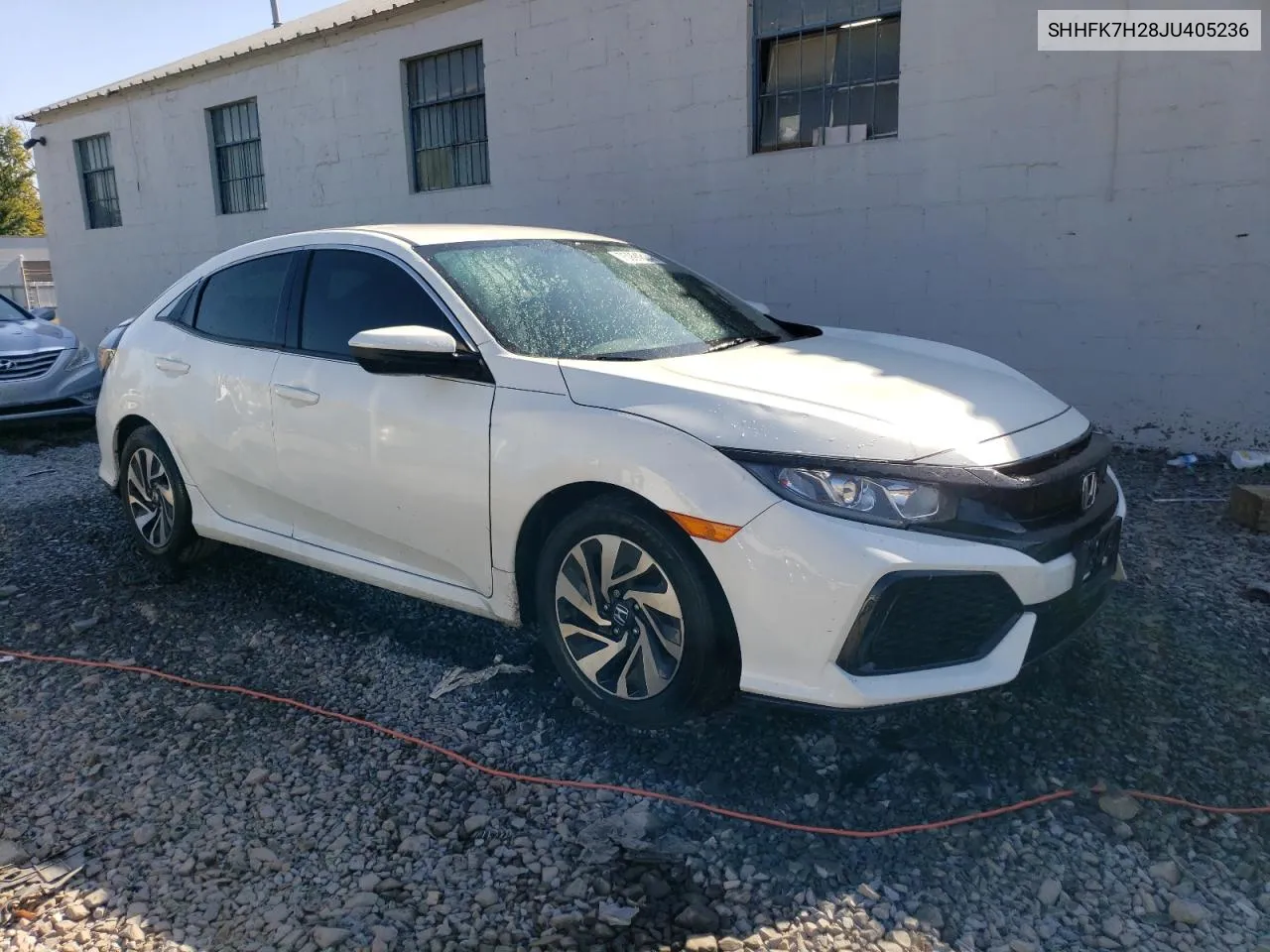 SHHFK7H28JU405236 2018 Honda Civic Lx