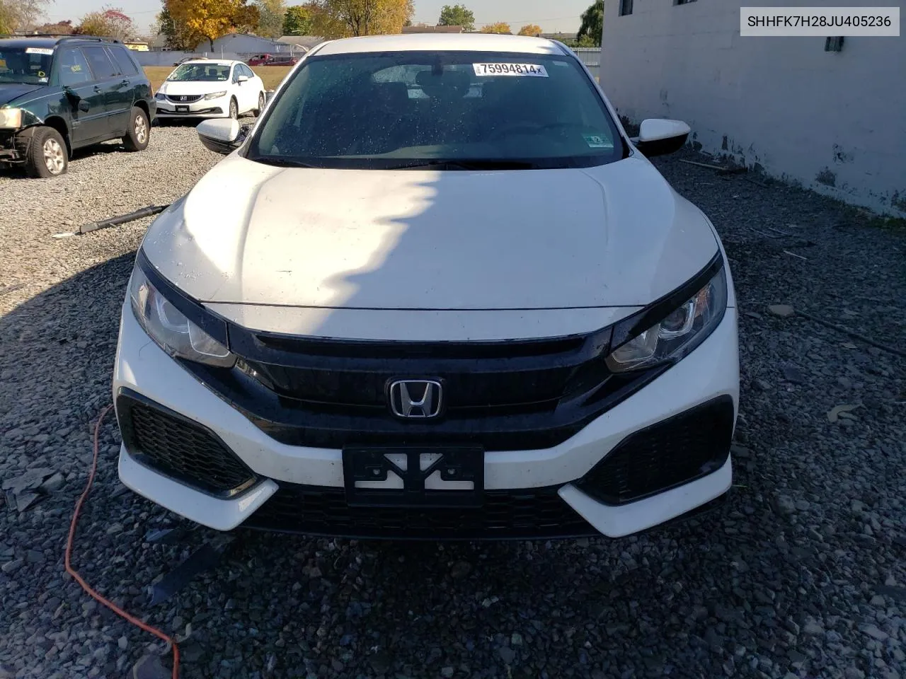 SHHFK7H28JU405236 2018 Honda Civic Lx