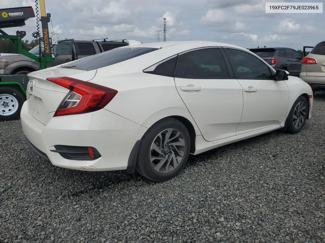 2018 Honda Civic Ex VIN: 19XFC2F79JE023965 Lot: 76033114