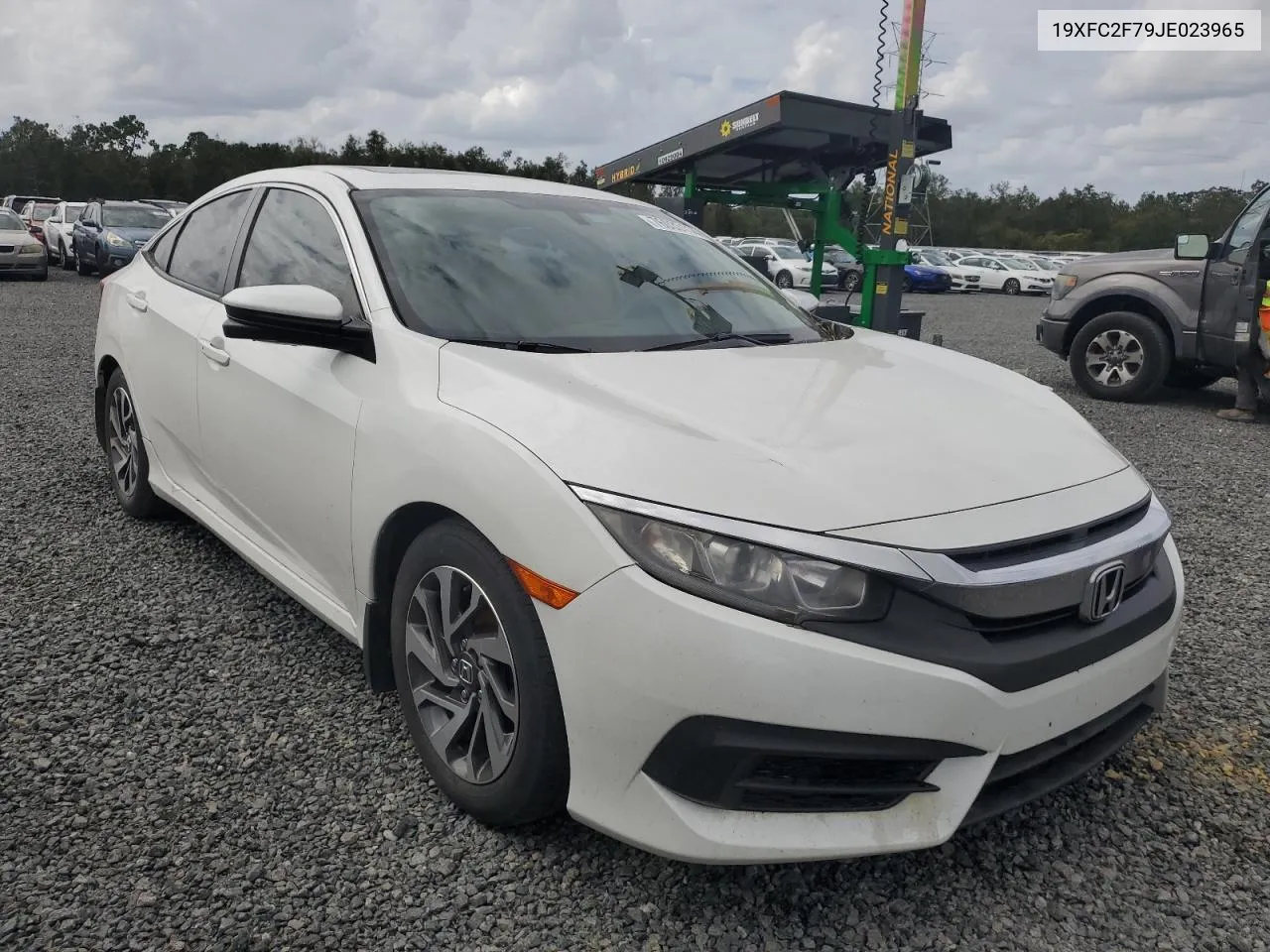 2018 Honda Civic Ex VIN: 19XFC2F79JE023965 Lot: 76033114