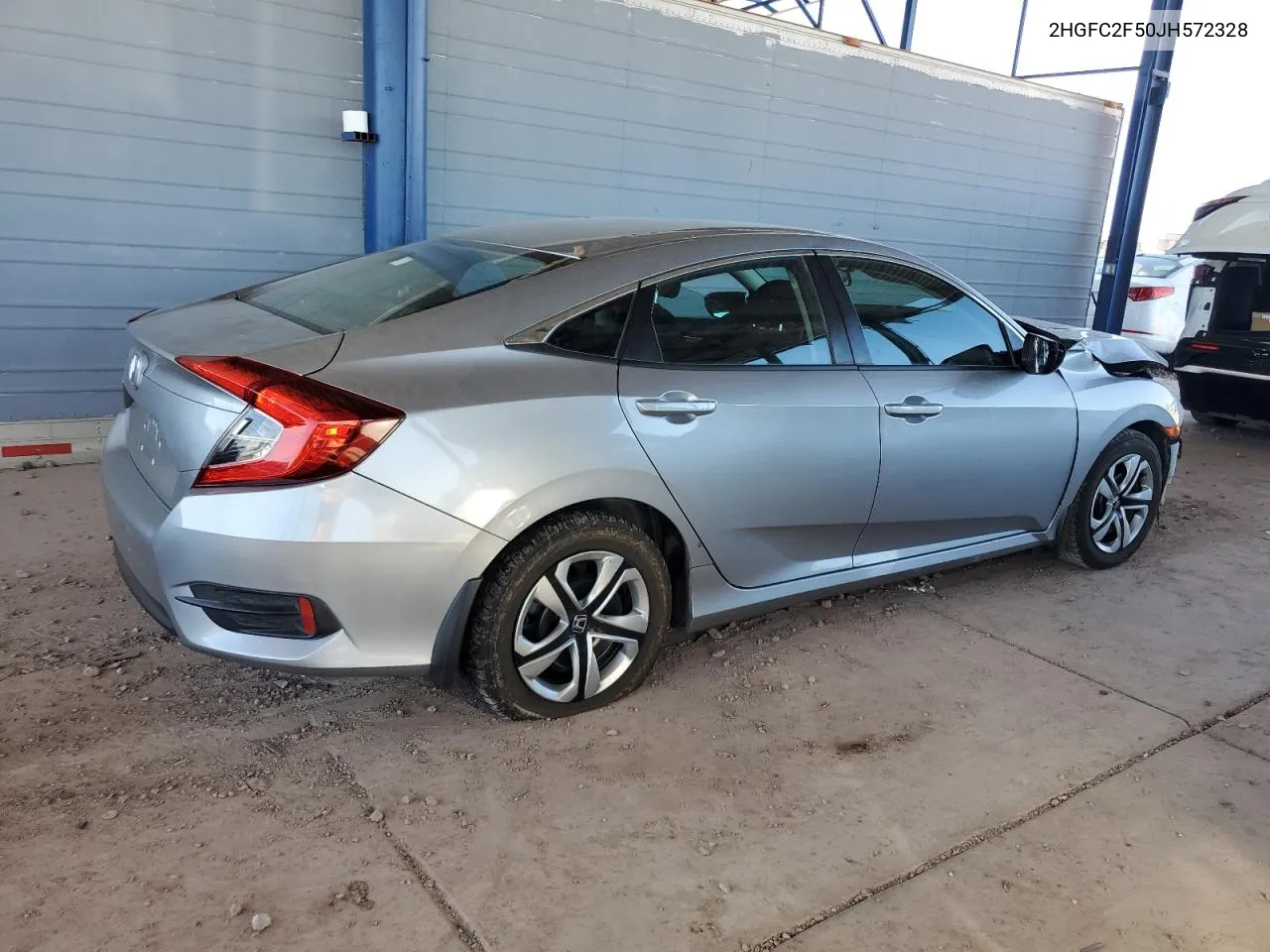 2HGFC2F50JH572328 2018 Honda Civic Lx