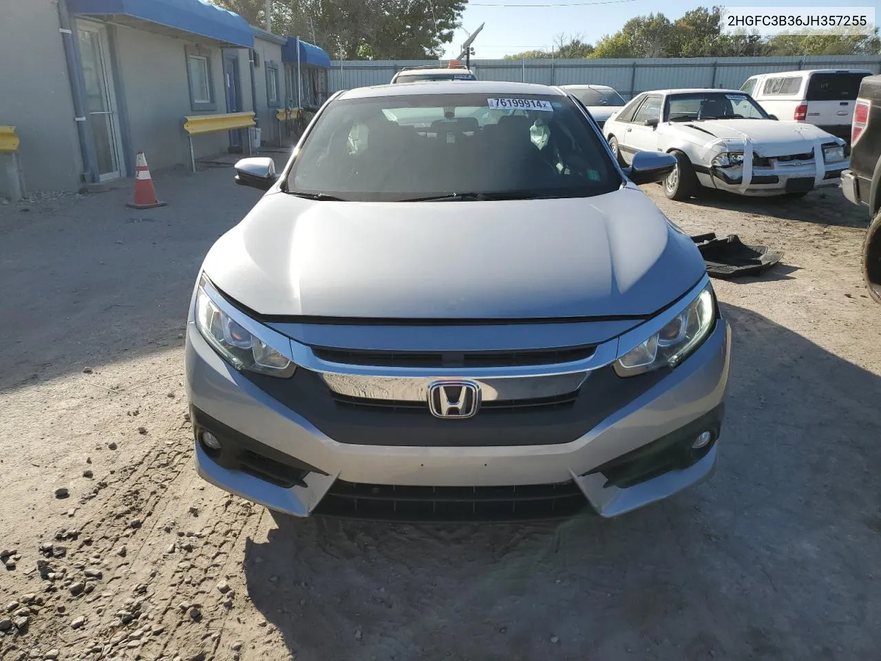 2018 Honda Civic Ex VIN: 2HGFC3B36JH357255 Lot: 76199914