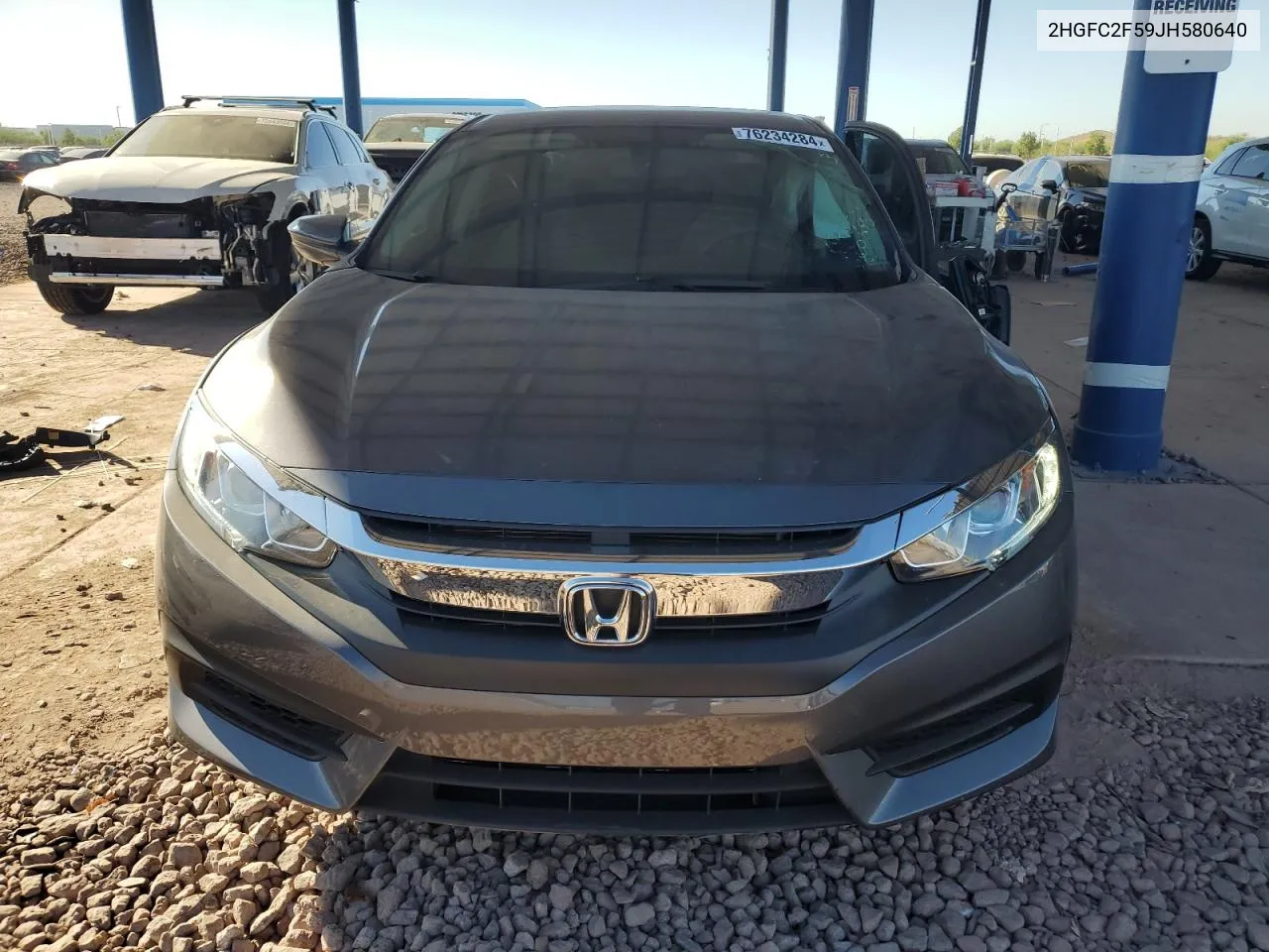 2018 Honda Civic Lx VIN: 2HGFC2F59JH580640 Lot: 76234284