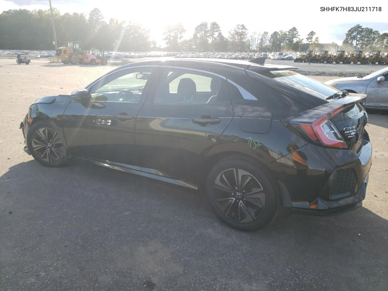 SHHFK7H83JU211718 2018 Honda Civic Exl