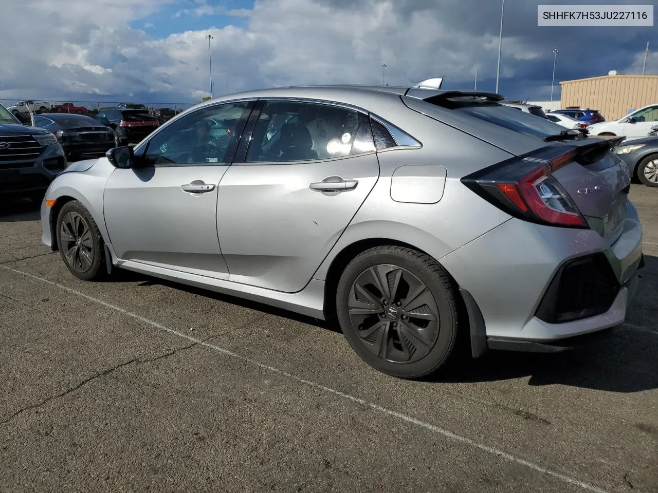 SHHFK7H53JU227116 2018 Honda Civic Ex