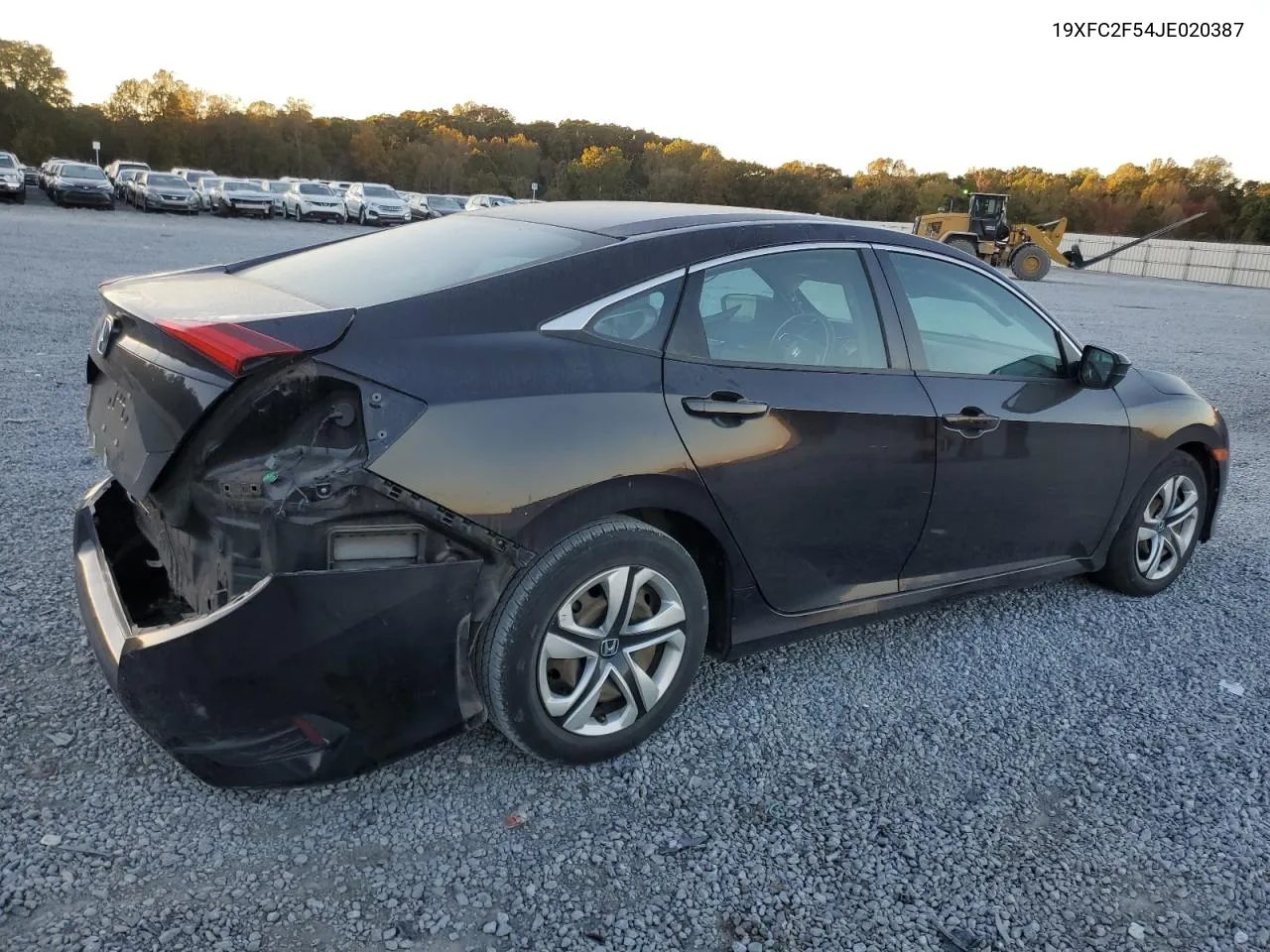 2018 Honda Civic Lx VIN: 19XFC2F54JE020387 Lot: 76342984