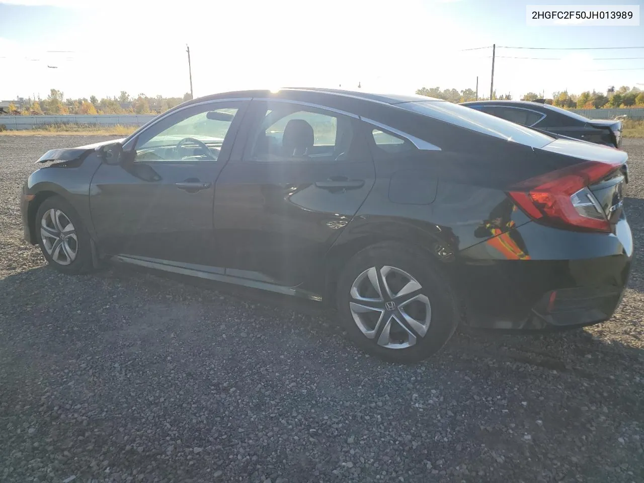 2018 Honda Civic Lx VIN: 2HGFC2F50JH013989 Lot: 76398904