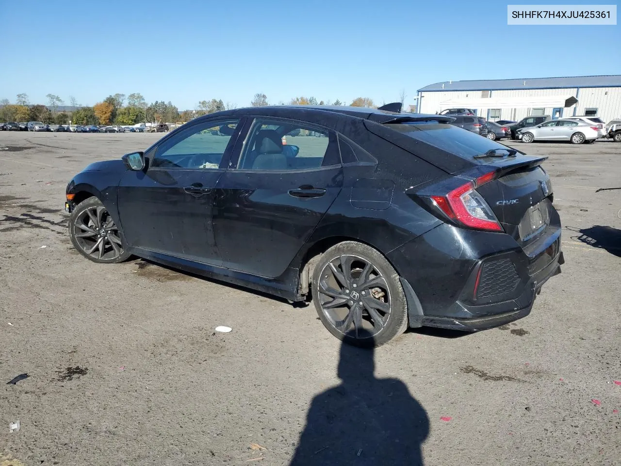 2018 Honda Civic Sport VIN: SHHFK7H4XJU425361 Lot: 76421954