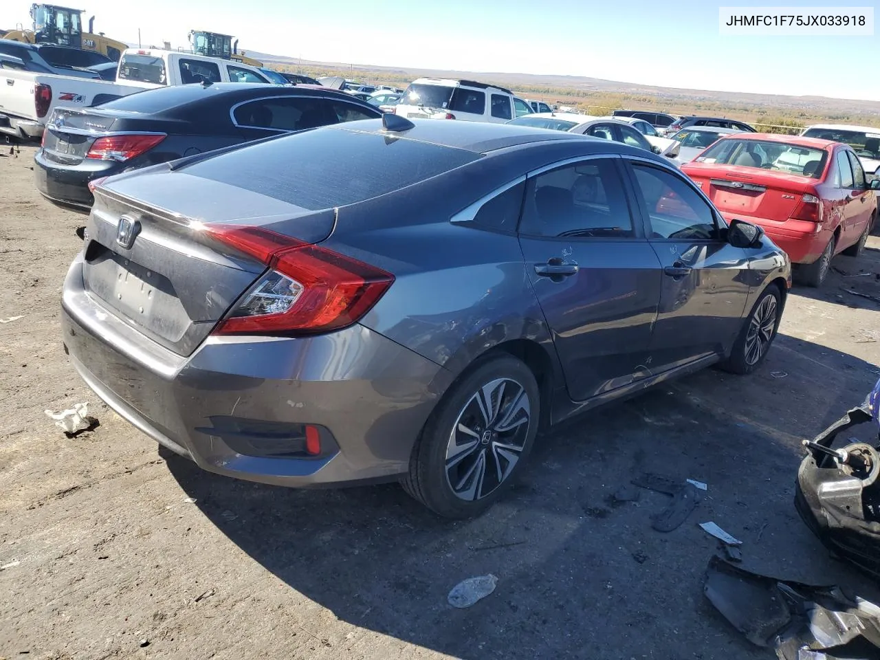 2018 Honda Civic Exl VIN: JHMFC1F75JX033918 Lot: 76612554