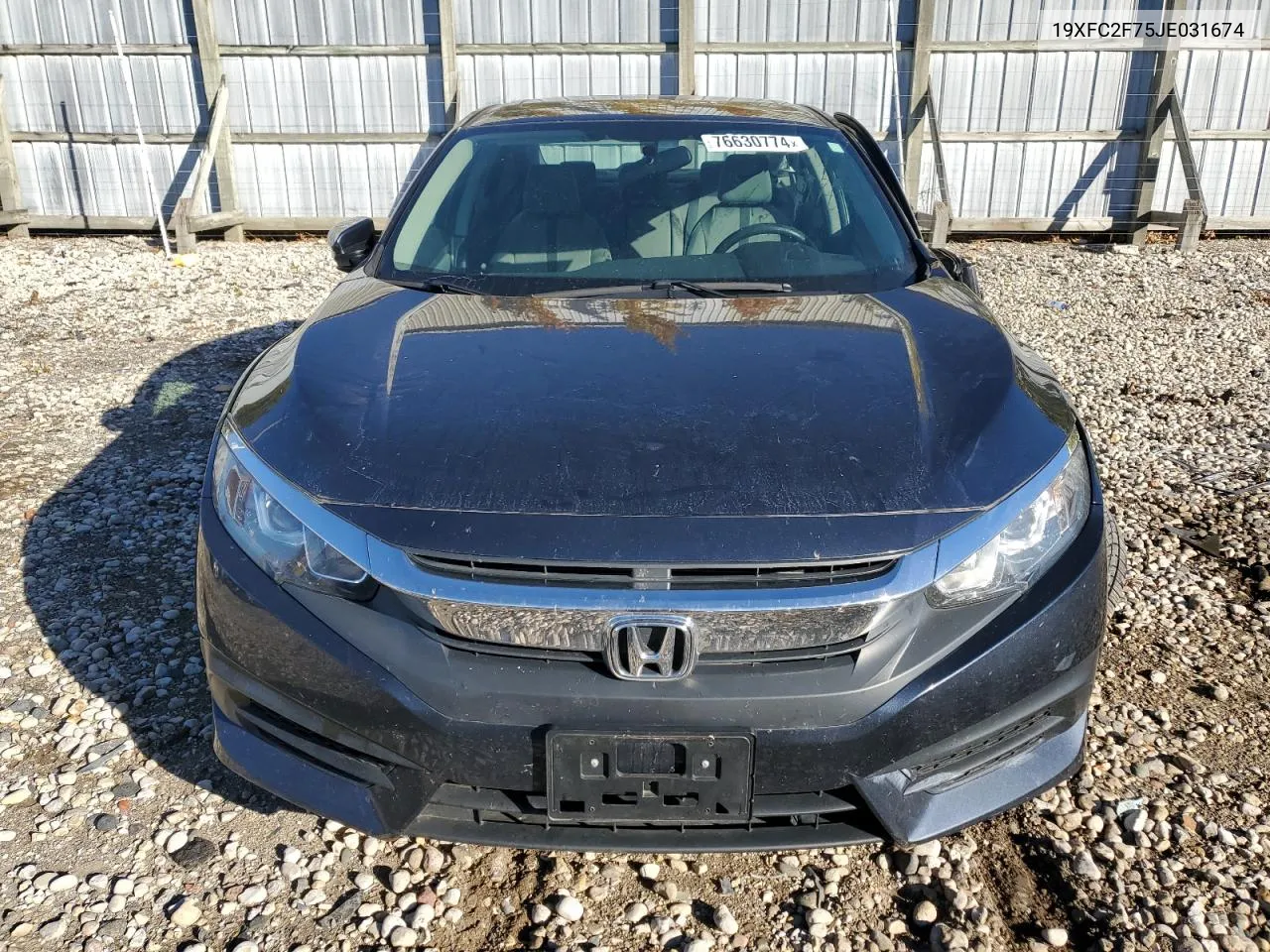 2018 Honda Civic Ex VIN: 19XFC2F75JE031674 Lot: 76630774