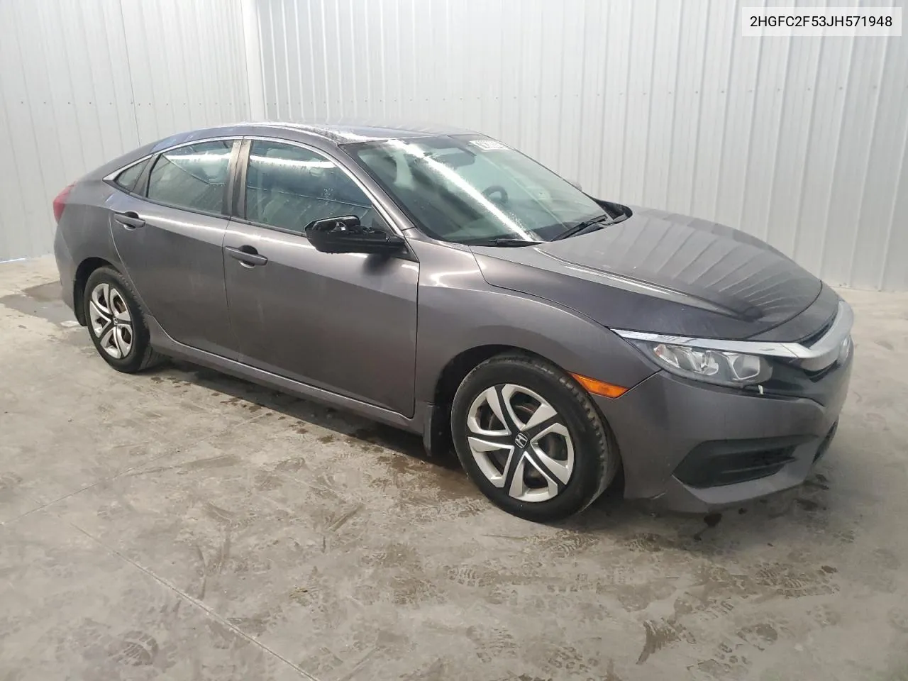 2018 Honda Civic Lx VIN: 2HGFC2F53JH571948 Lot: 76630884