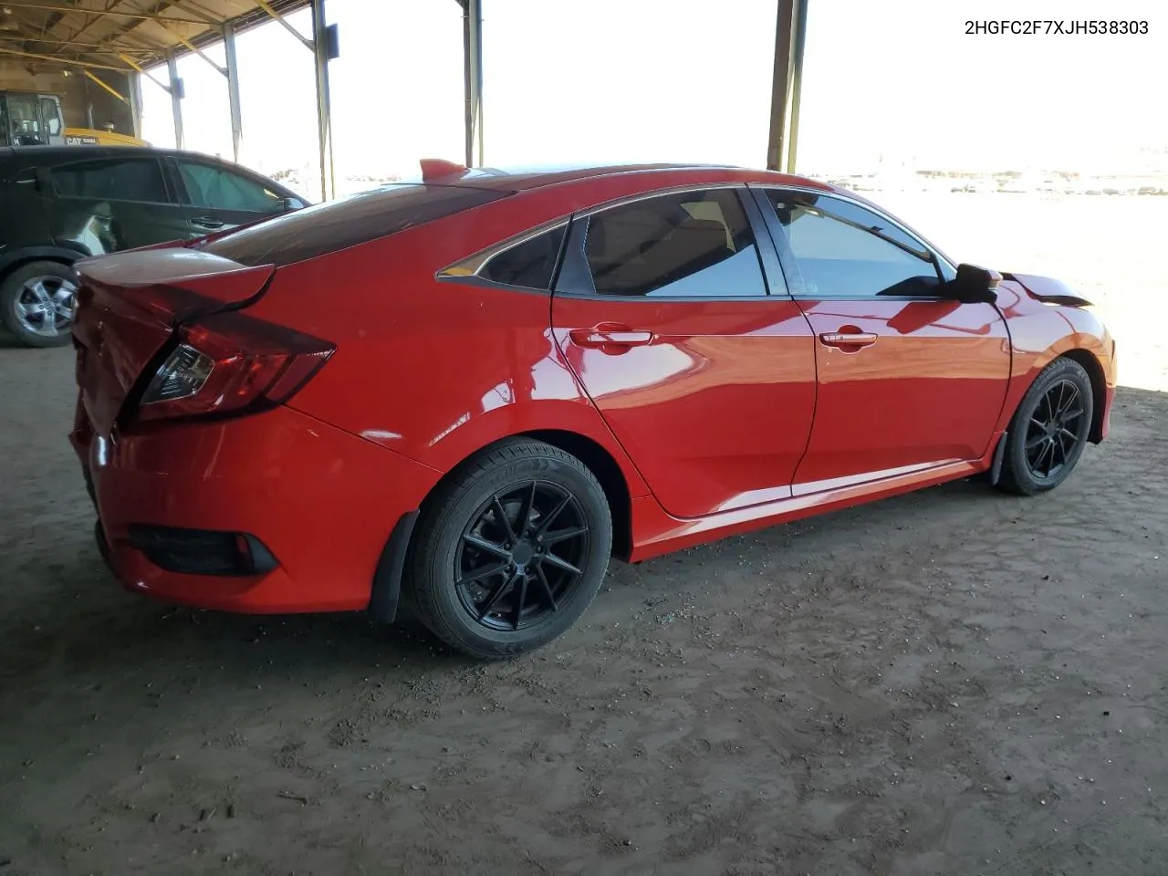 2018 Honda Civic Ex VIN: 2HGFC2F7XJH538303 Lot: 76678104