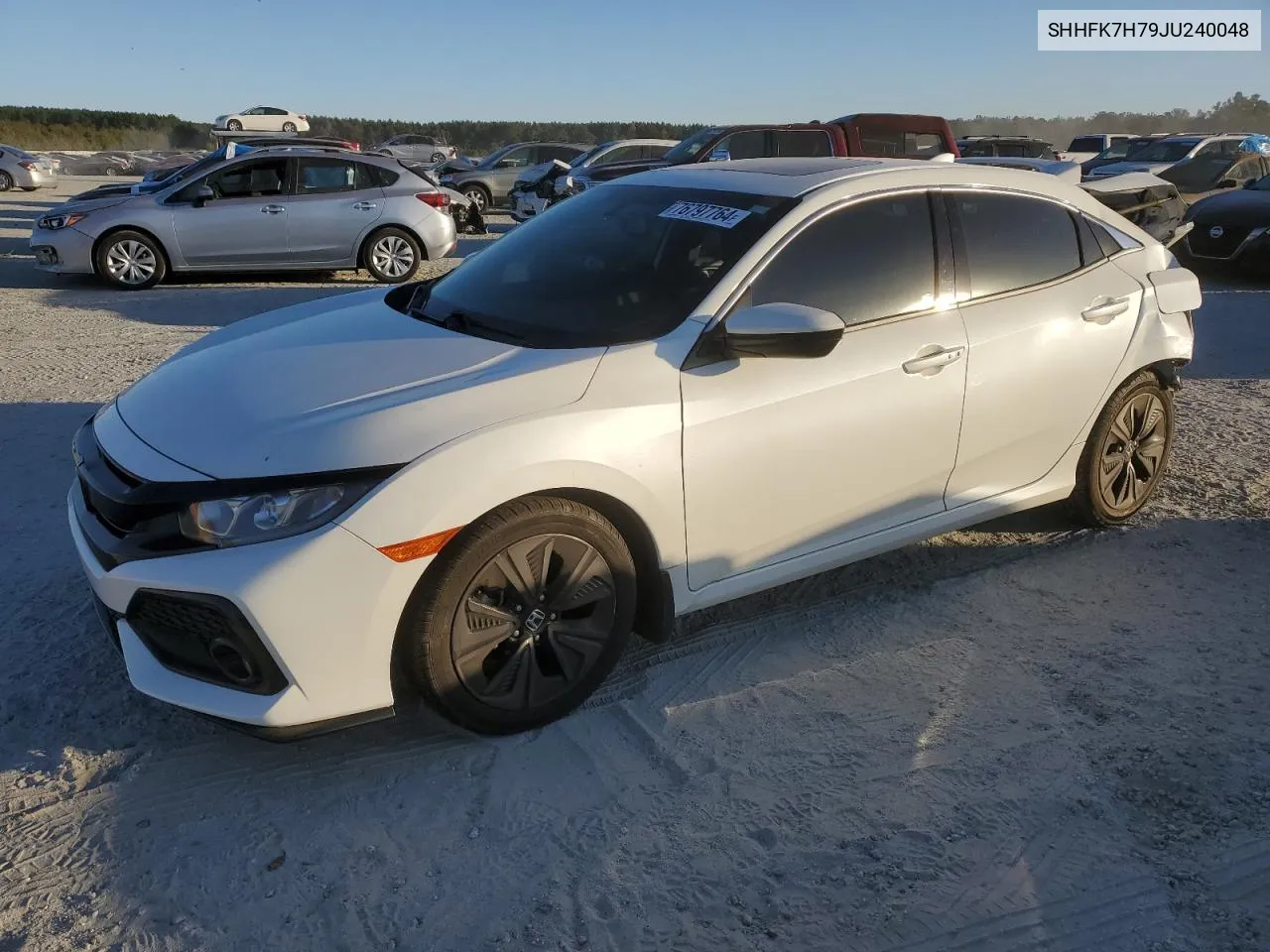 2018 Honda Civic Exl VIN: SHHFK7H79JU240048 Lot: 76797764