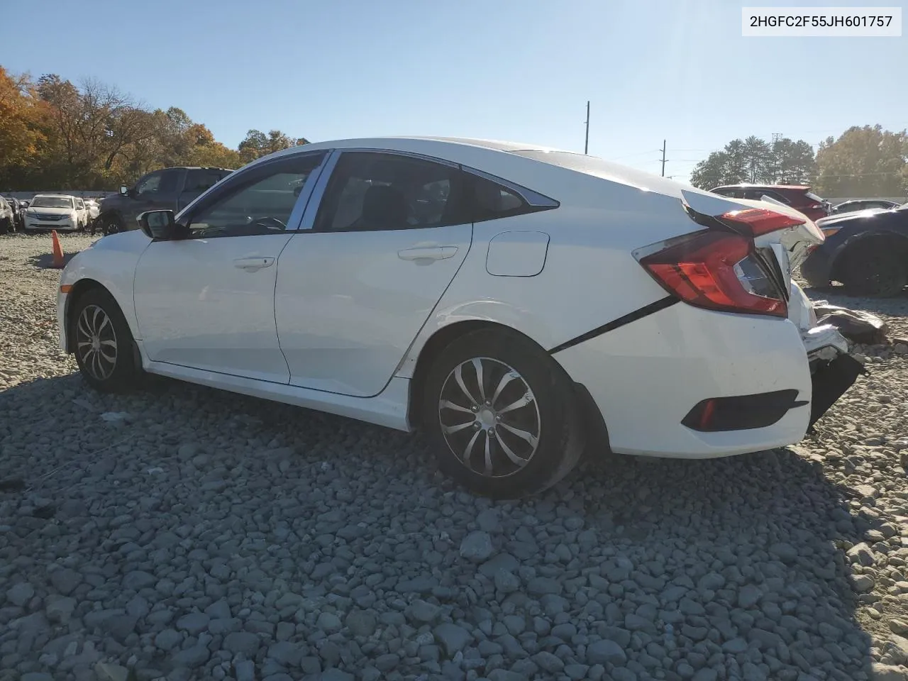 2018 Honda Civic Lx VIN: 2HGFC2F55JH601757 Lot: 76995324