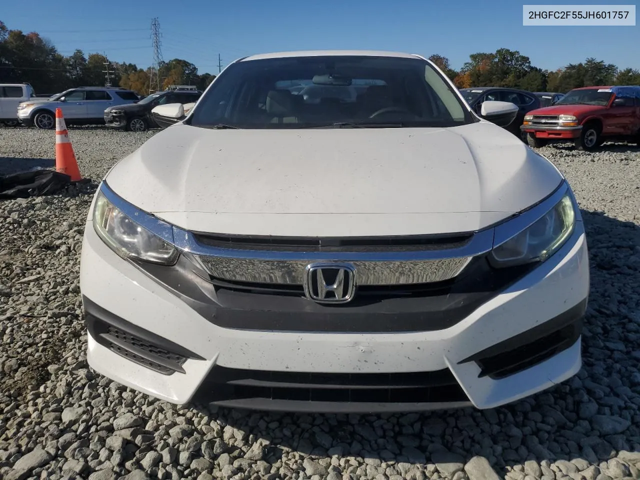 2018 Honda Civic Lx VIN: 2HGFC2F55JH601757 Lot: 76995324