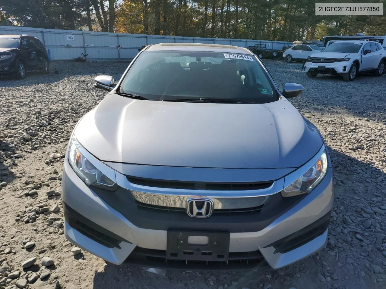 2HGFC2F73JH577850 2018 Honda Civic Ex