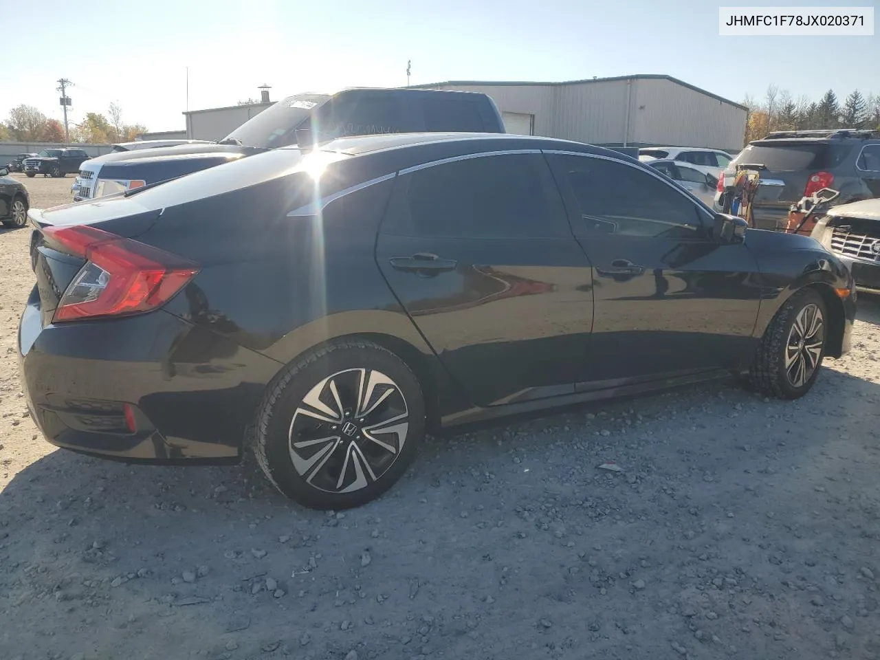 JHMFC1F78JX020371 2018 Honda Civic Exl