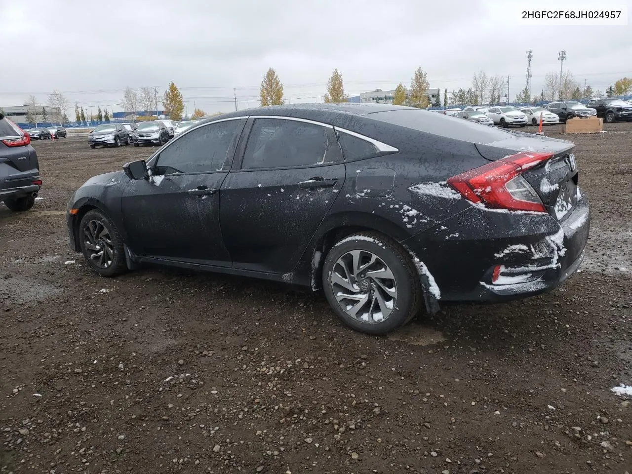 2018 Honda Civic Lx VIN: 2HGFC2F68JH024957 Lot: 77191934