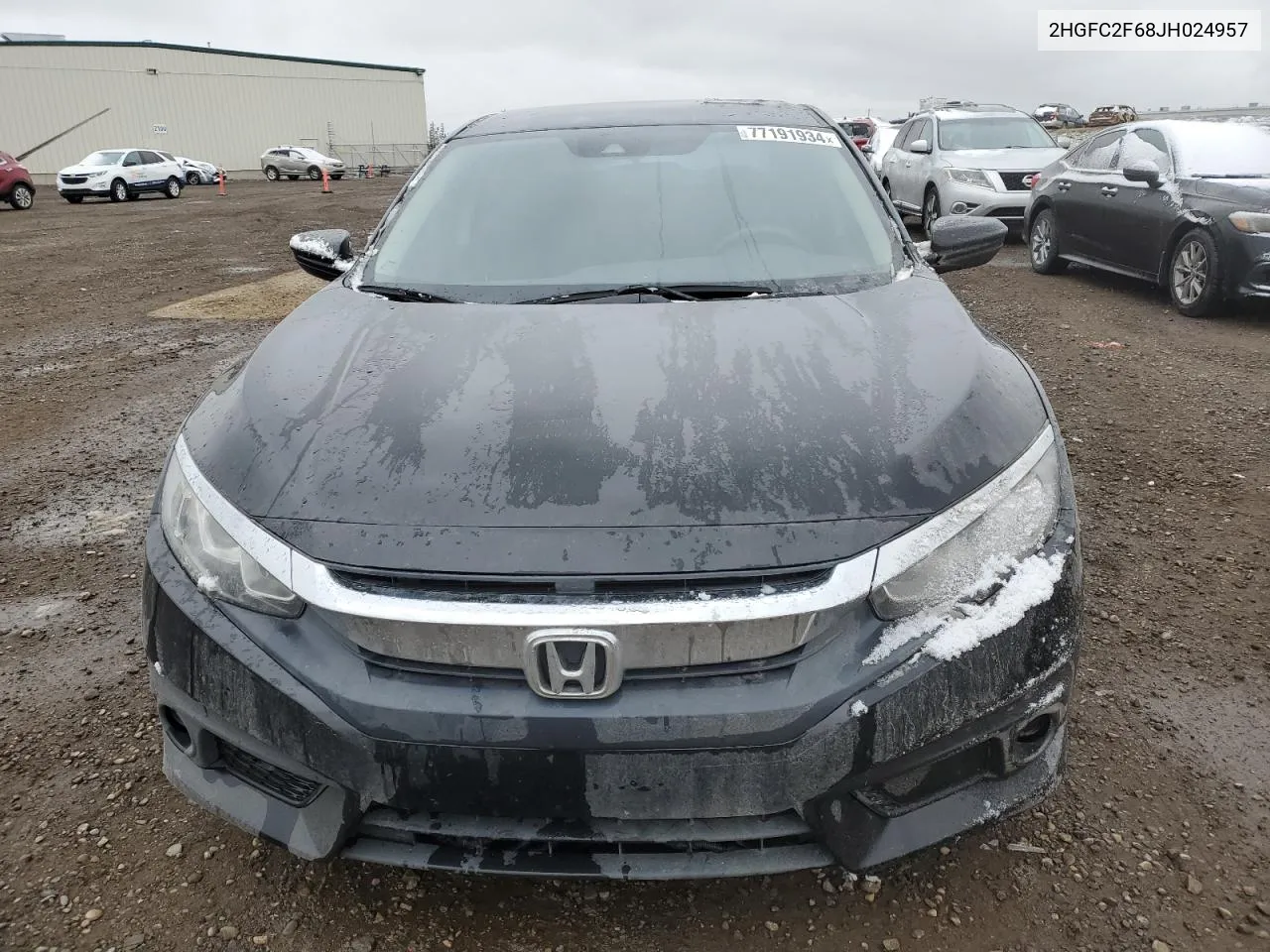 2018 Honda Civic Lx VIN: 2HGFC2F68JH024957 Lot: 77191934