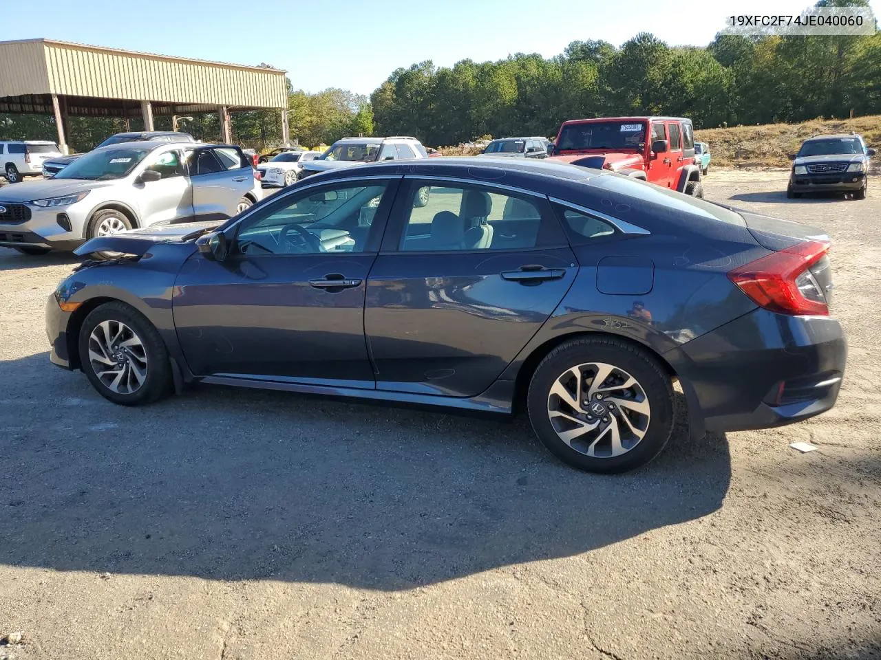 2018 Honda Civic Ex VIN: 19XFC2F74JE040060 Lot: 77194524