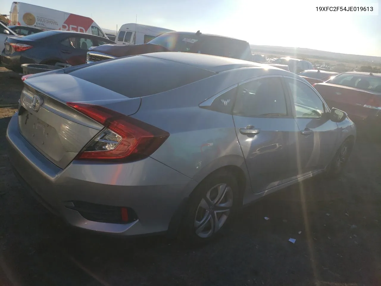 2018 Honda Civic Lx VIN: 19XFC2F54JE019613 Lot: 77216664