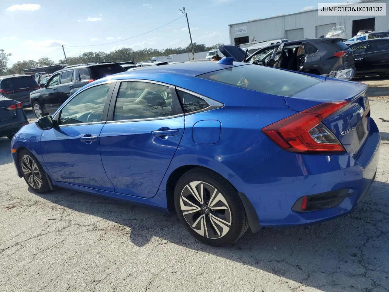 2018 Honda Civic Ex VIN: JHMFC1F36JX018132 Lot: 77231944