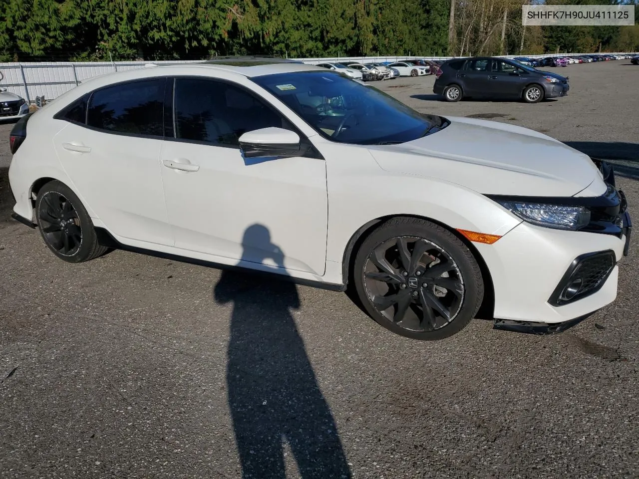 2018 Honda Civic Sport Touring VIN: SHHFK7H90JU411125 Lot: 77235034