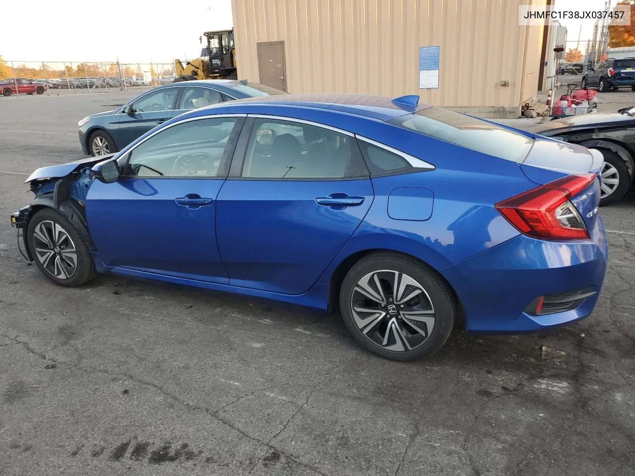 JHMFC1F38JX037457 2018 Honda Civic Ex