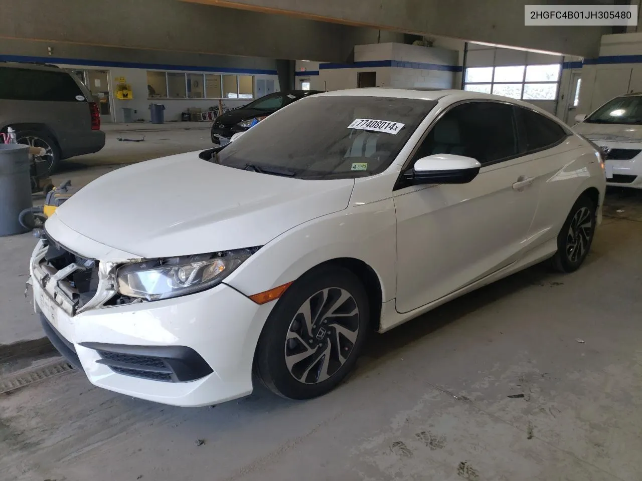 2018 Honda Civic Lx VIN: 2HGFC4B01JH305480 Lot: 77408014