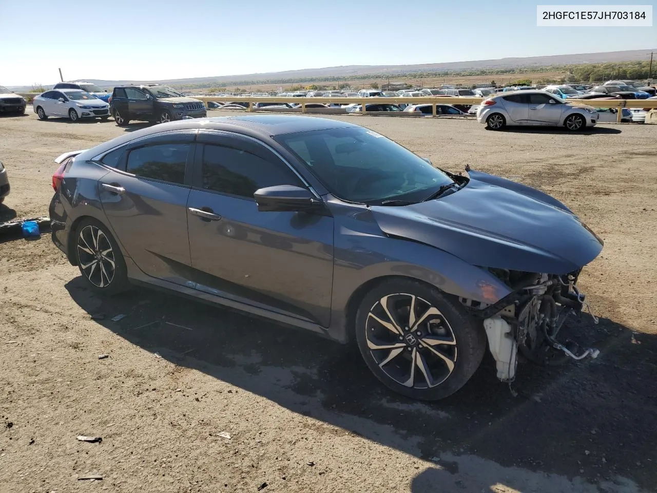 2HGFC1E57JH703184 2018 Honda Civic Si