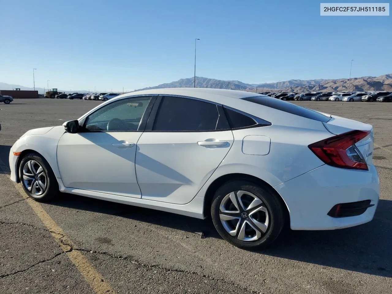 2018 Honda Civic Lx VIN: 2HGFC2F57JH511185 Lot: 77746304