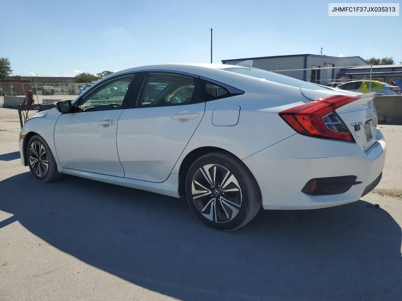 2018 Honda Civic Ex VIN: JHMFC1F37JX035313 Lot: 77912454