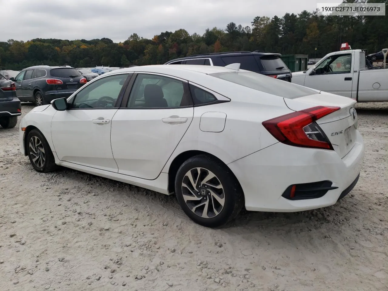 2018 Honda Civic Ex VIN: 19XFC2F71JE026973 Lot: 77953774