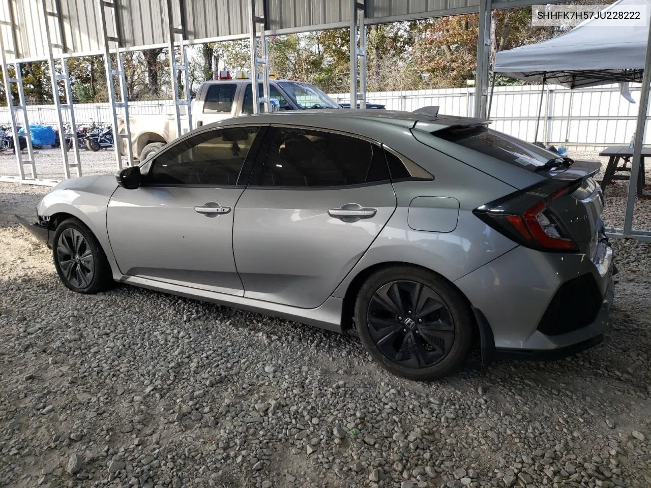 2018 Honda Civic Ex VIN: SHHFK7H57JU228222 Lot: 78144524