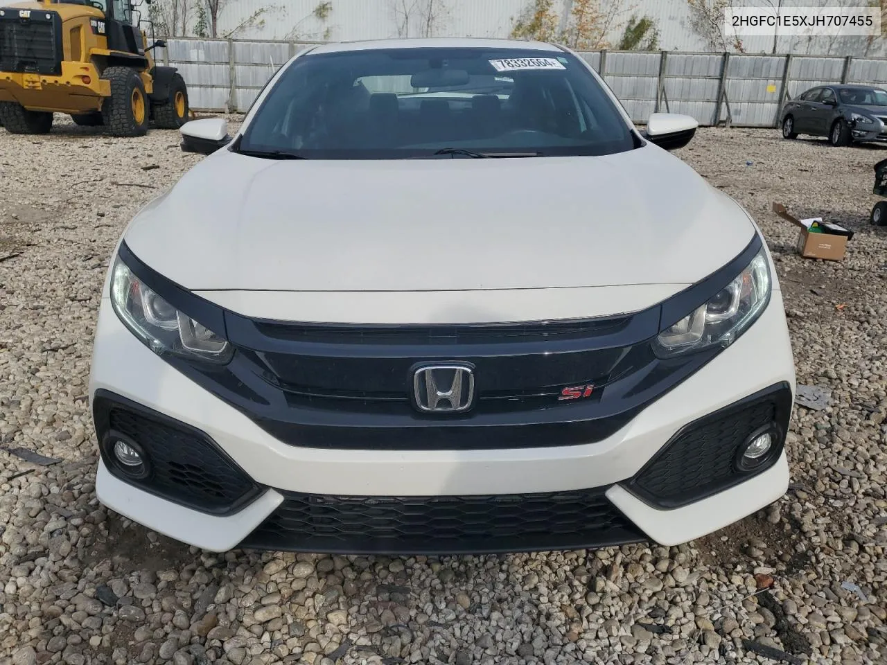 2018 Honda Civic Si VIN: 2HGFC1E5XJH707455 Lot: 78332664