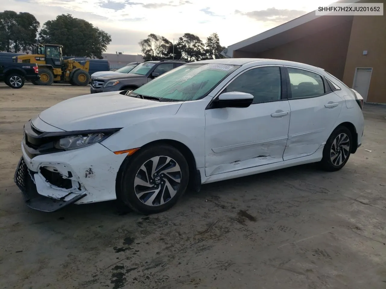 SHHFK7H2XJU201652 2018 Honda Civic Lx