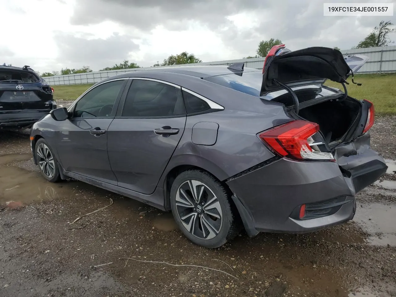 2018 Honda Civic Ex VIN: 19XFC1E34JE001557 Lot: 79036064