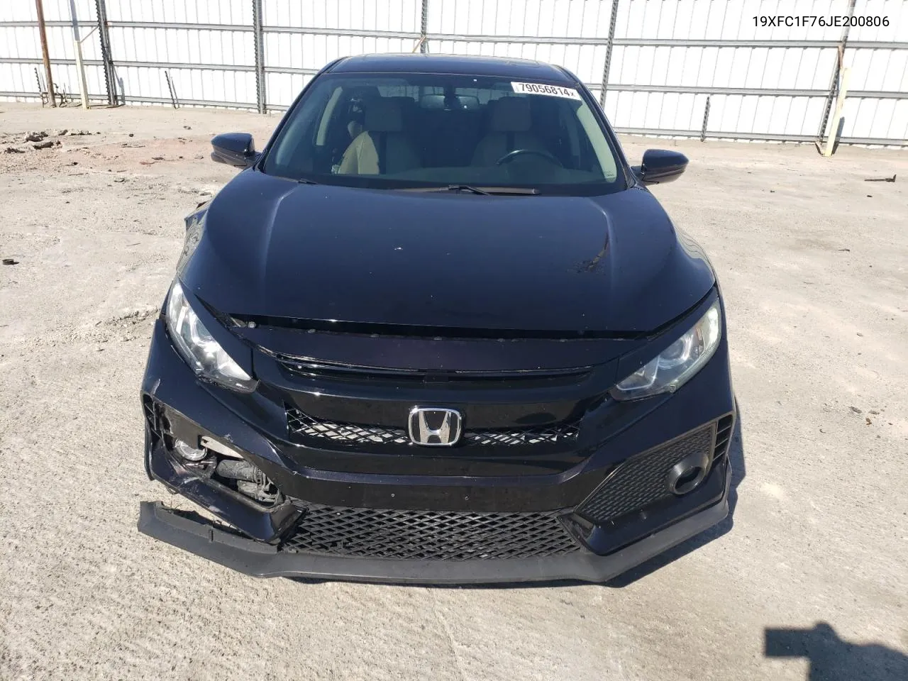 2018 Honda Civic Exl VIN: 19XFC1F76JE200806 Lot: 79056814