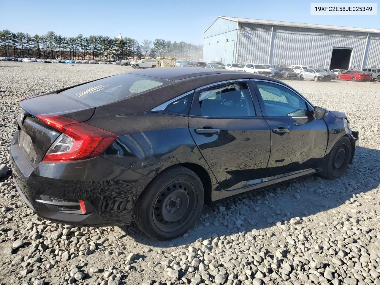 2018 Honda Civic Lx VIN: 19XFC2E58JE025349 Lot: 79121354