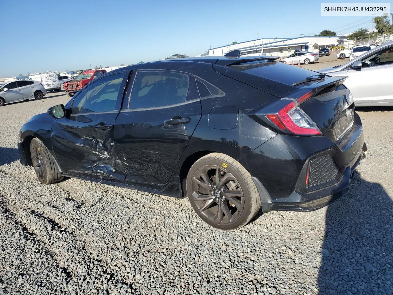 2018 Honda Civic Sport VIN: SHHFK7H43JU432295 Lot: 79145524