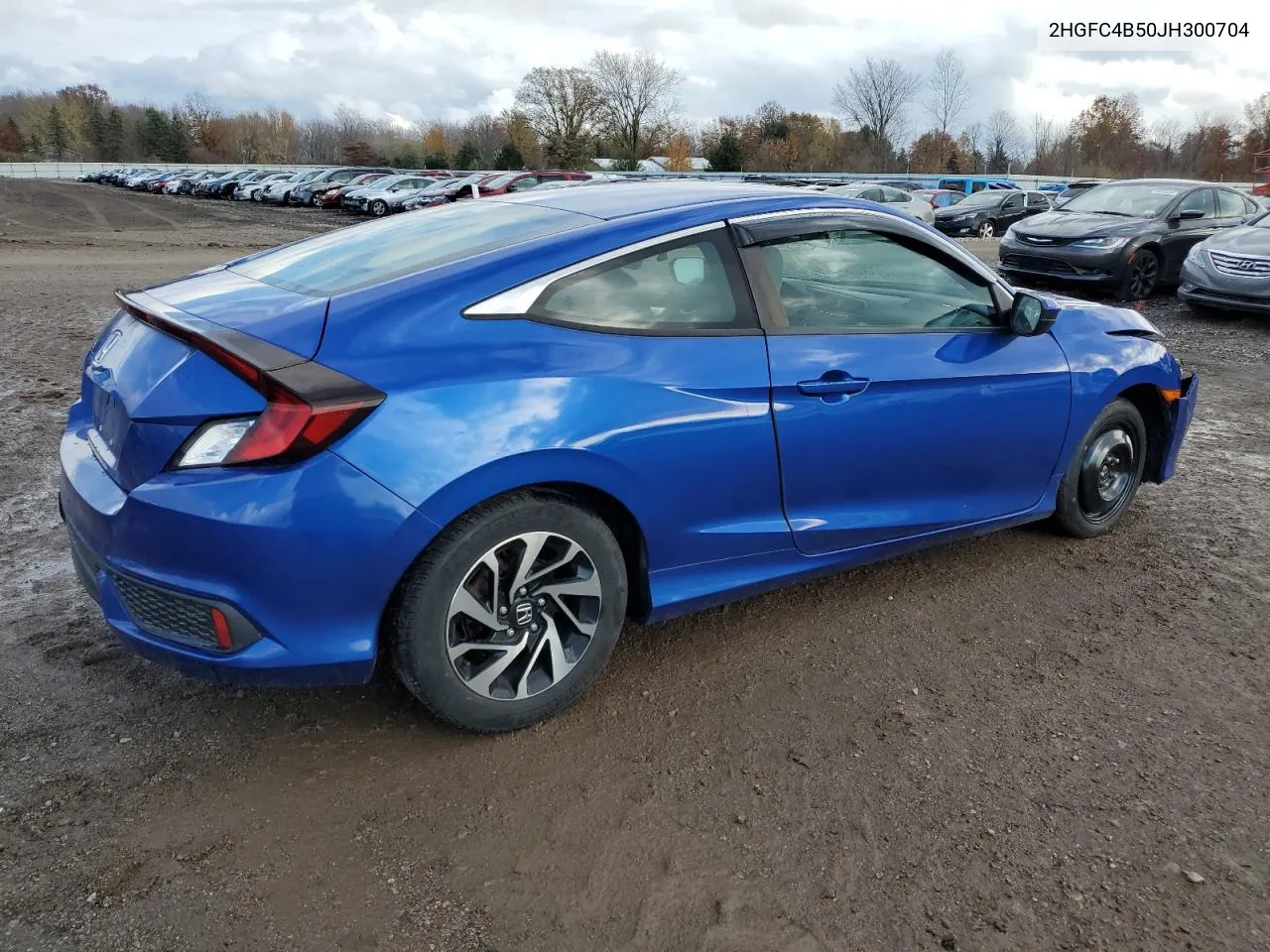 2018 Honda Civic Lx VIN: 2HGFC4B50JH300704 Lot: 79355684