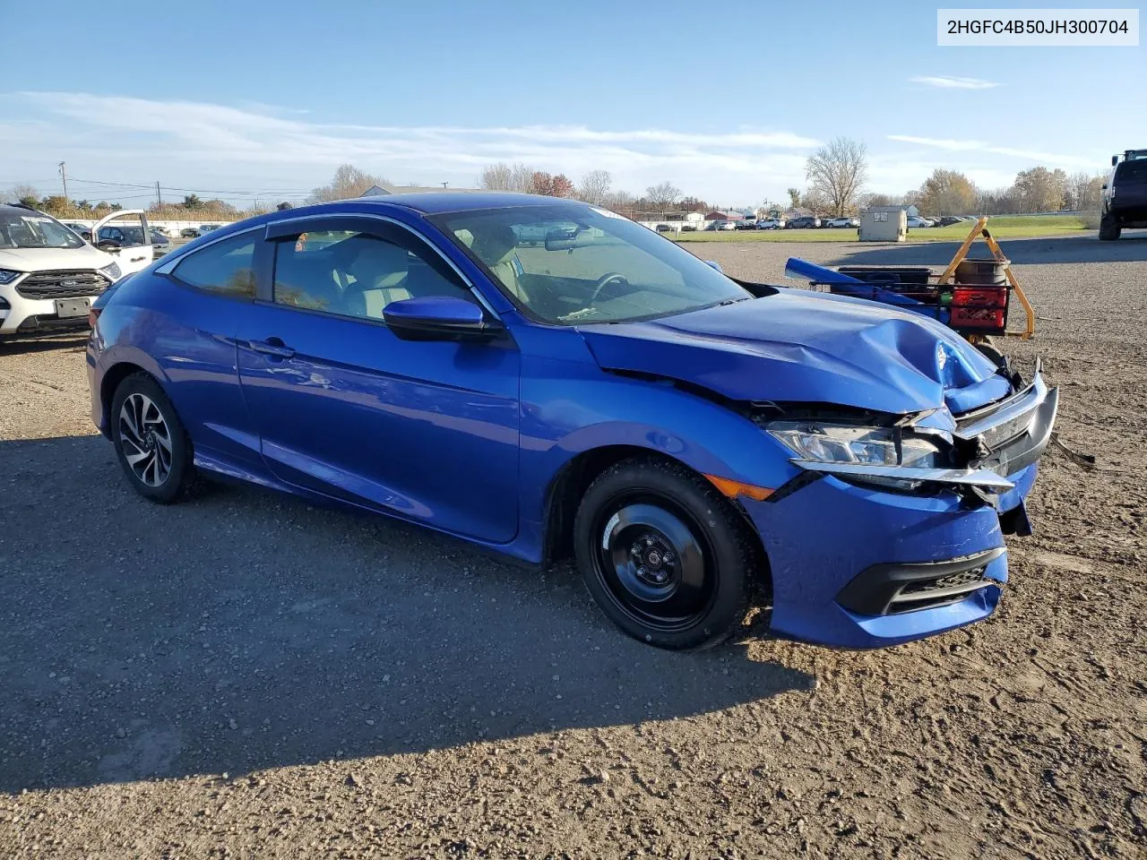 2018 Honda Civic Lx VIN: 2HGFC4B50JH300704 Lot: 79355684