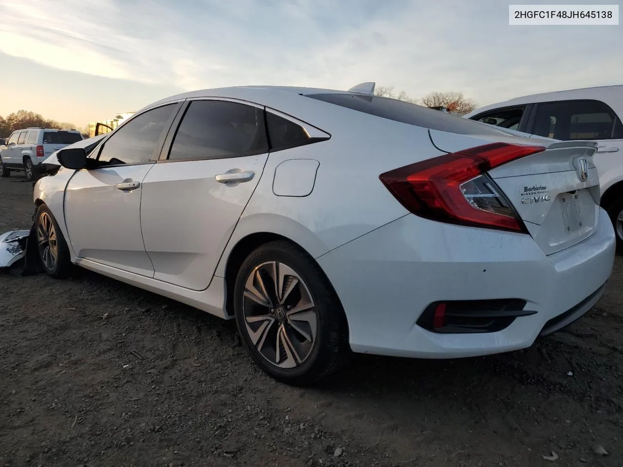 2018 Honda Civic Ex VIN: 2HGFC1F48JH645138 Lot: 79413824