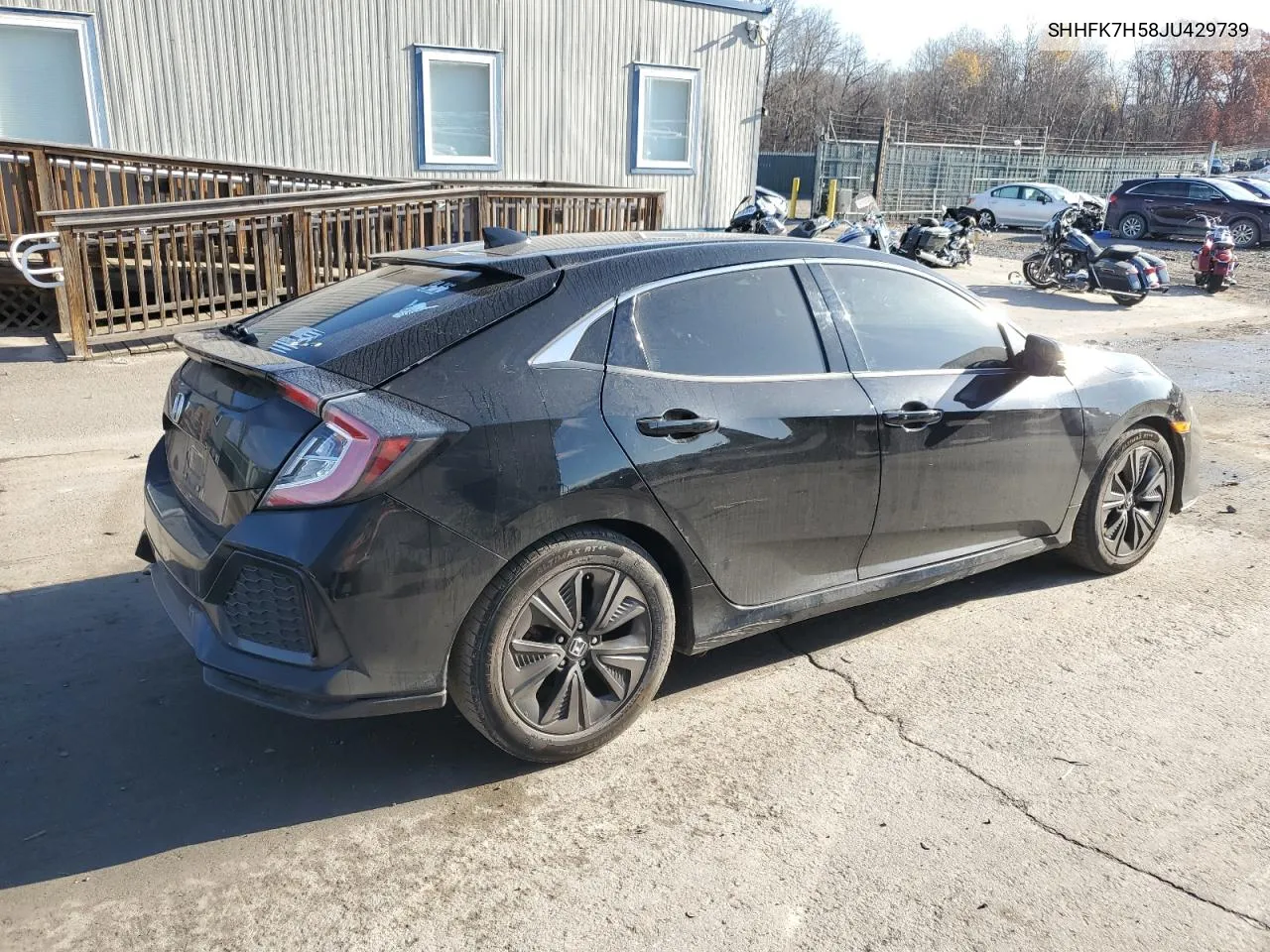 2018 Honda Civic Ex VIN: SHHFK7H58JU429739 Lot: 79434054