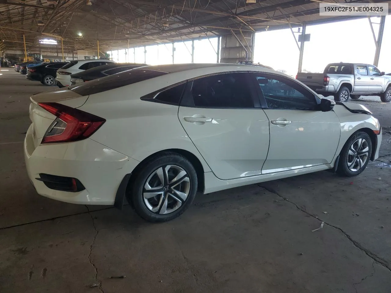 2018 Honda Civic Lx VIN: 19XFC2F51JE004325 Lot: 79465114