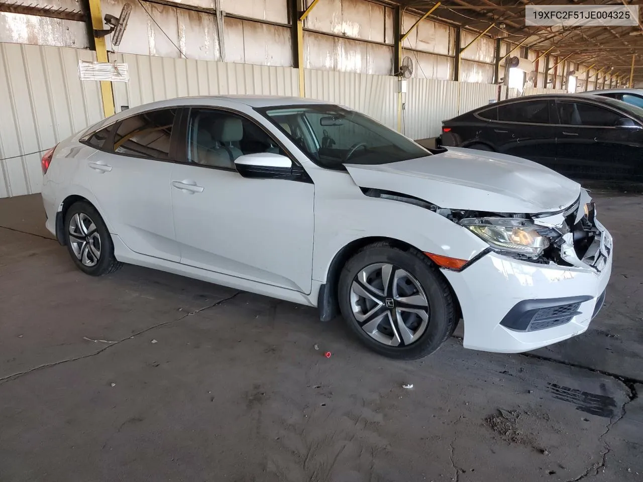 2018 Honda Civic Lx VIN: 19XFC2F51JE004325 Lot: 79465114