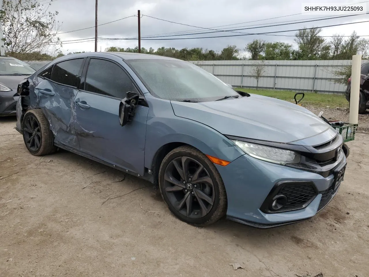 2018 Honda Civic Sport Touring VIN: SHHFK7H93JU225093 Lot: 79709354