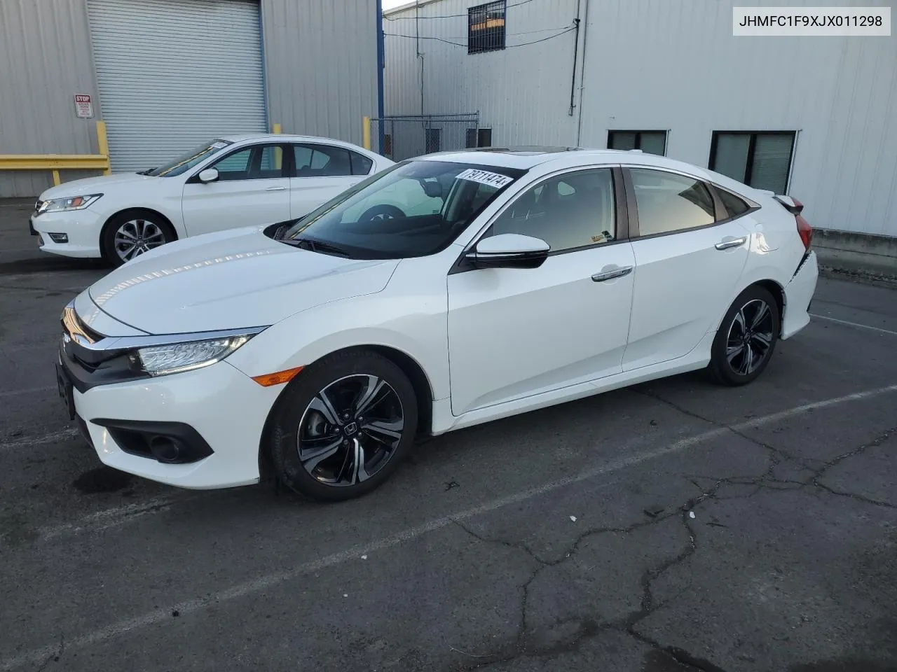 2018 Honda Civic Touring VIN: JHMFC1F9XJX011298 Lot: 79711474