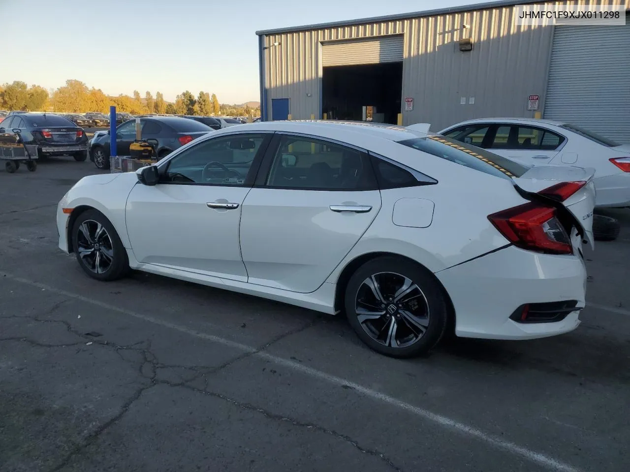 2018 Honda Civic Touring VIN: JHMFC1F9XJX011298 Lot: 79711474